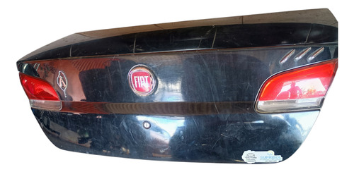 Tampa Traseira Fiat Siena Cara De Rato 2008 A 2013