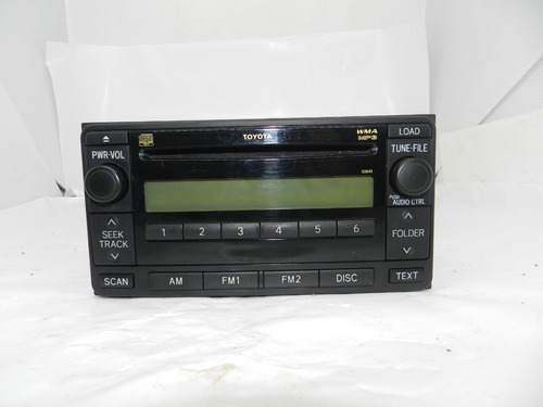 Rádio Panasonic Mp3 Cd Am/fm Hilux Rav4 Sw4 05/15 861200k280