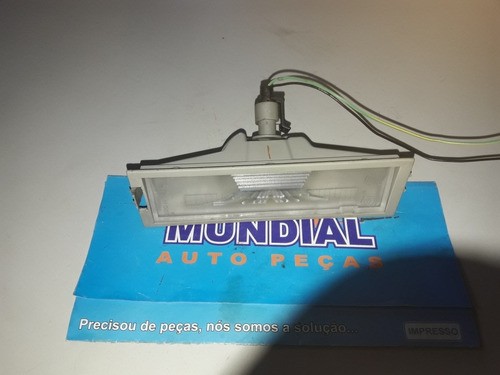 Luz Da Placa Com Soquete No Onix Prisma 2013/16 Original