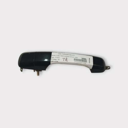 Maçaneta Externa Traseira Esquerda Ford Fiesta 2008 2011