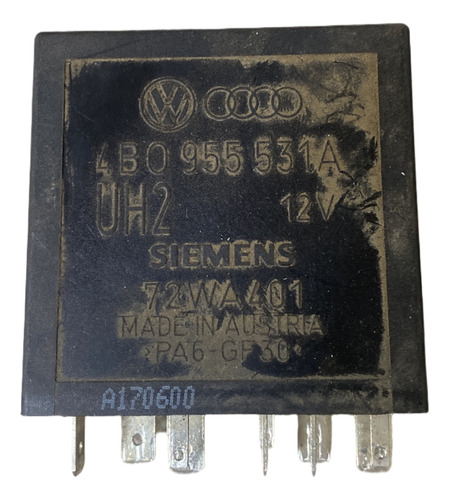 Rele Tempor. Limp. 377 Vw Golf Jetta Audi A3 4b0955531a