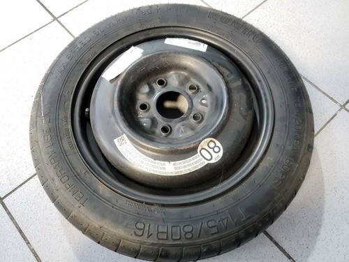 Roda Pneu Estepe Aro 16 Fiat Freemont 2012 2013 2014 5x127