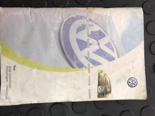 Kit Manuais De Proprietario Volkswagem Fox 2004