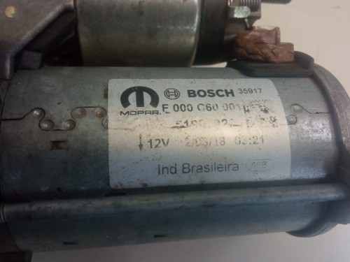 Motor De Partida Arranque Bosch Fiat Fiorino 1.4 2018 2019