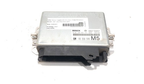 Módulo De Injeção Gm Vectra 2.2 8v 93358599 M5 Bosch