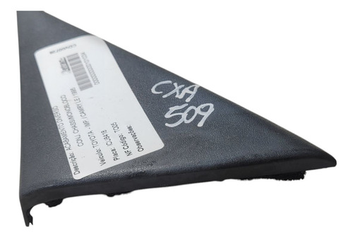 Acabamento Retrovisor Lado Direito Toyota Camry/ 1995 (al)