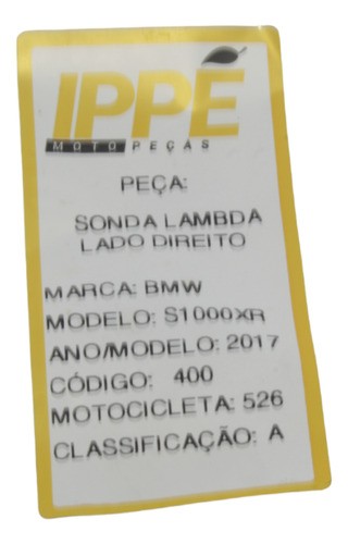 Sonda Lambda Lado Direito Bmw S1000xr 2017 (526)