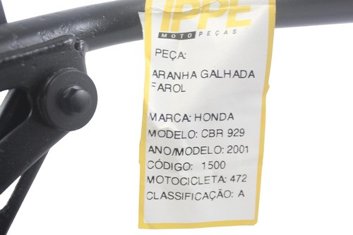 Aranha Galhada Farol Honda Cbr 929 (472)