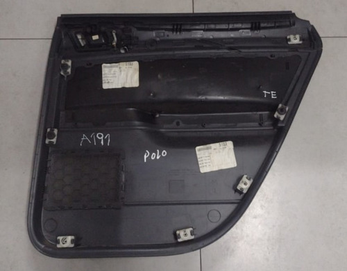 Forro Porta Traseira Lado Esquerdo Vw Polo 2003 A 2008