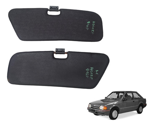 Par Quebra Para Sol Ford Escort Hobby 1987 1996 Original