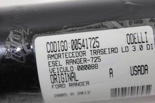 Amortecedor Traseiro Ld 3.0 Diesel Ranger 05/12 (725)