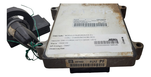 Kit Módulo Injeção Gm Corsa 1.4 8v/ 2010 (al) Adl Cxa 440