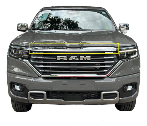 Friso Cromado Superior Grade Frontal Rampage Laramie 2024