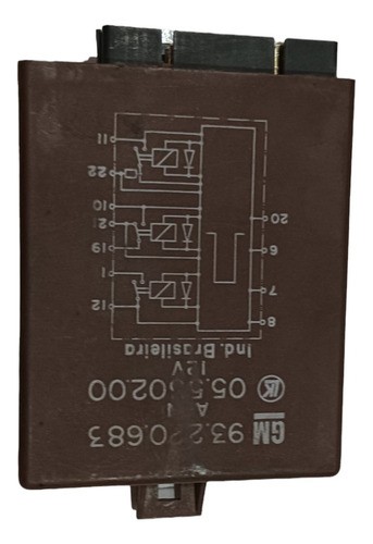 Módulo Conforto Do Vidro Gm  Monza Kadett 1989 1998