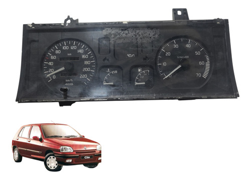 Painel De Instrumento Renault Clio 1999 (al) Com Detalhe