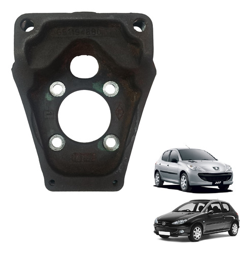 Suporte Disco Pinça Freio Peugeot 206 207 Traseiro Original