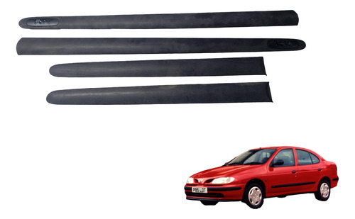 Jogo Kit Friso Porta Megane 2000 2001 2002 2003 2004 2005