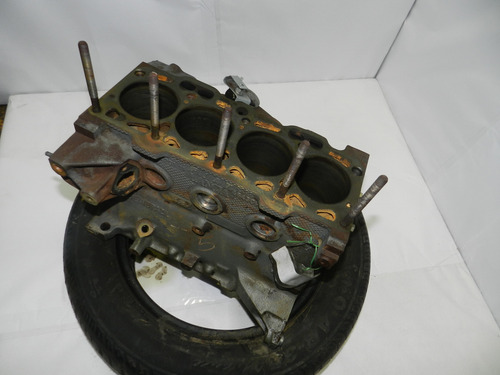 Bloco Motor Uno Fiasa 1.0 8v 2001 58cv Gasolina Com Detalhe