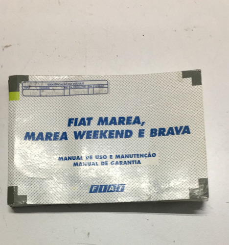 Manual Do Proprietário Fiat Marea, Marea Weekend E Brava