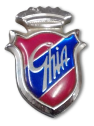 Emblema Brasão Ghia Lateral Del Rey   23977