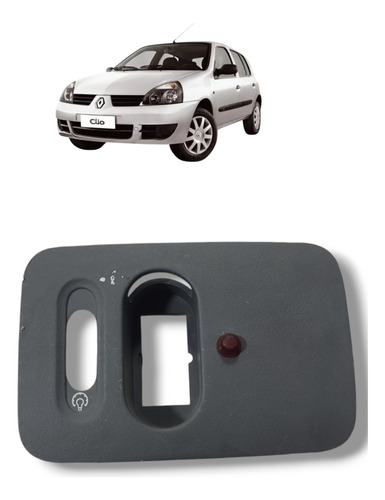 Moldura Botão Reostato Renault Clio 2008 (al) Adl Cxa 620