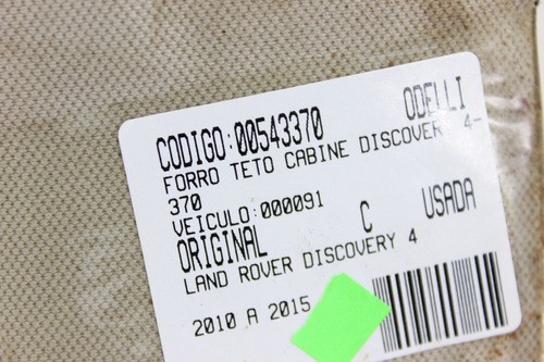 Forro Teto Cabine Discovery 4 10/15 Usado (370)