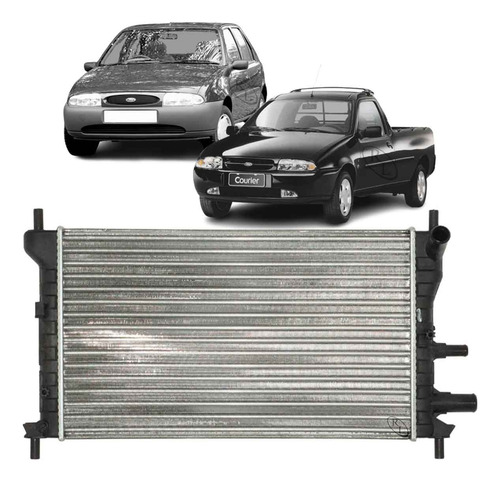 Radiador Ford Courier Fiesta 1996 1997 1998 1999 Endura S/ar