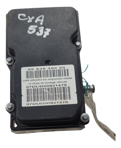 Módulo Abs Citroen C4 Pallas 2.0 16v/ 2008 (al) 9663940880