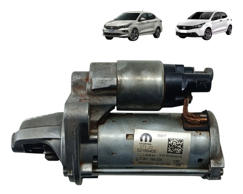 Arranque Partida Fiat Argo Cronos 1.0 1.3 3cc 2018 2019 2024