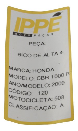 Bico Alta 4 Honda Cbr 1000 Rr 2009 (508)