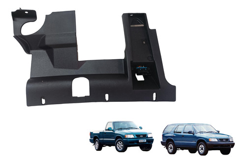 Moldura Acabamento Inferior Porta Luvas S10 Blazer 95 A 00