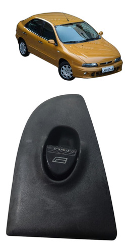 Botão Vidro Traseiro Direito Fiat Brava 2000 (al)