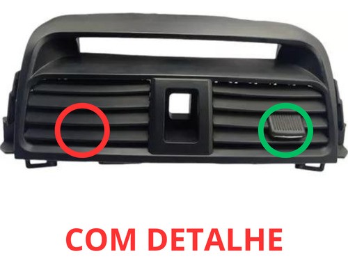 Moldura E Difusor De Ar Painel Central Lifan X60 2013 A 2016