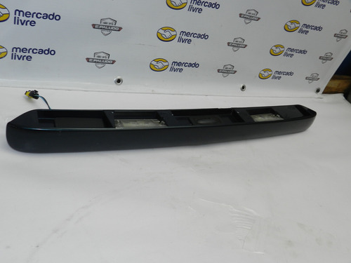 Moldura Luz Tampa Traseira + Botão Renault Megane 07/13