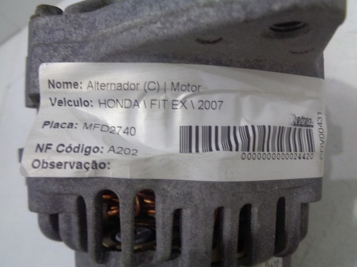 Alternador Fit 2007