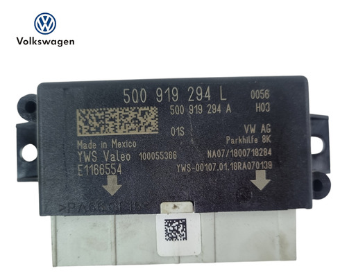 Módulo Sensor Estacionamento Vw Polo Virtus 2016 A 2021