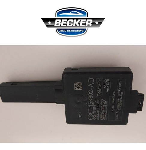 Módulo Sensor Antena Alarme Ford Focus 2018 - 6g9t15k602ad