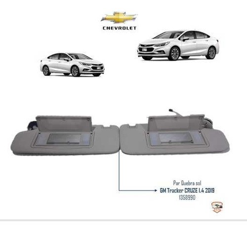 Par Quebra Sol Gm Tracker Cruze 1.4 2019 1358990