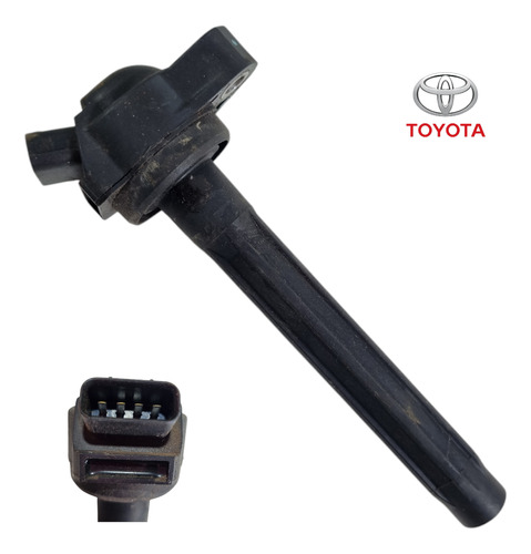 Bobina De Ignição Toyota Yaris 1.3 1.5 4 Pinos 2017 A 2021