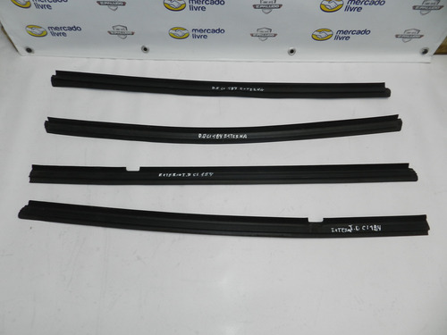 Kit 04 Pestanas Externas Portas Ford Fiesta 4p 1996 A 1999