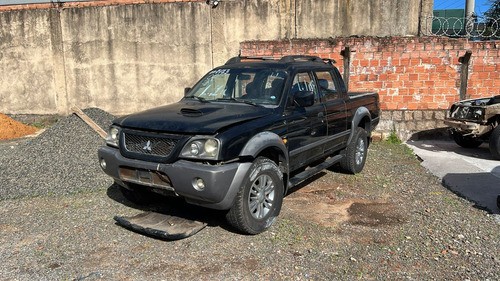 Motor Parcial Mitsubishi L200 2.5 8v Turbo Diesel 2007 2008 