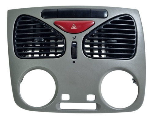 Moldura Central Painel Fiat Palio Strada Fire 2003/2012 S Ar