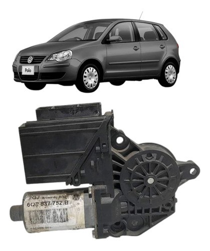 Motor Vidro Vw Polo 2003 2004 2005 2006 Dianteira Direita