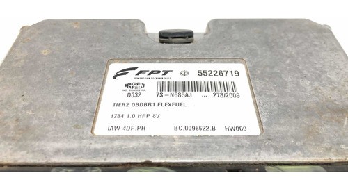 Módulo De Injeção Fiat Palio / Siena 1.0 8v Flex 55226719