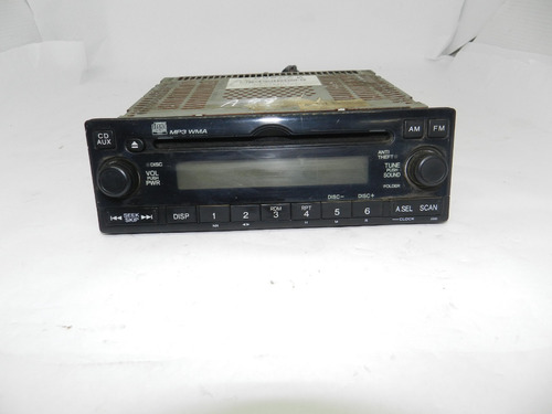 Rádio Cd Player Am/fm Mp3 Honda Crv Civic 08/11 39100swaa50