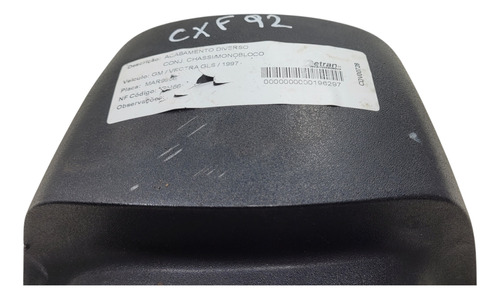 Moldura Coluna Direção Gm Vectra 97/05 (al) Cxf 92