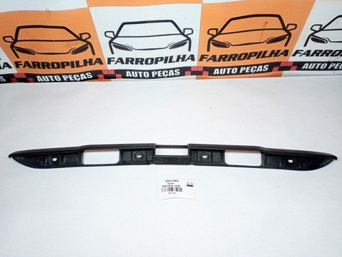 Moldura Friso Luz Placa Tampa Traseira Vw Golf Mk3 95/97