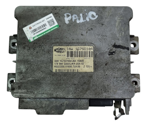 Módulo Injeção Fiat Palio 1.0 8v Gasolina 96/99 Gasolina