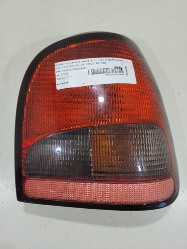 Lanterna Direita Vw Gol 1995/02 377945112 (r)