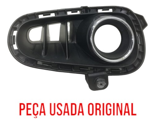 Grade Farol De Milha Lado Direito Kia Rio 2019 2021